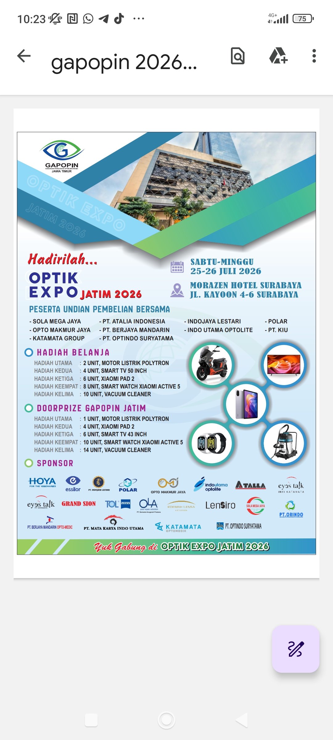 GAPOPIN EXPO JATIM 2026